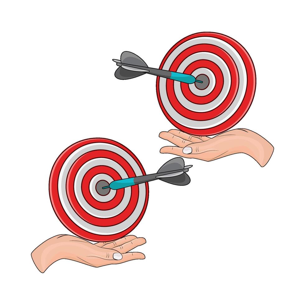 illustration of goal vector