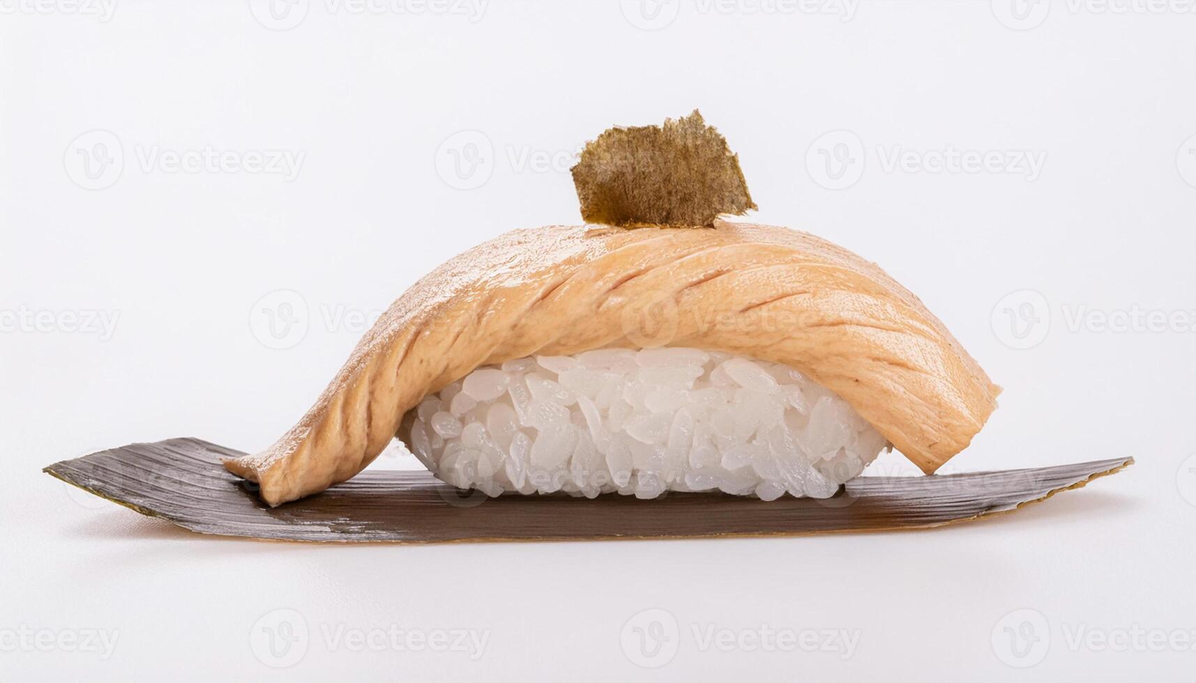 sushi with white background. isolated. photo
