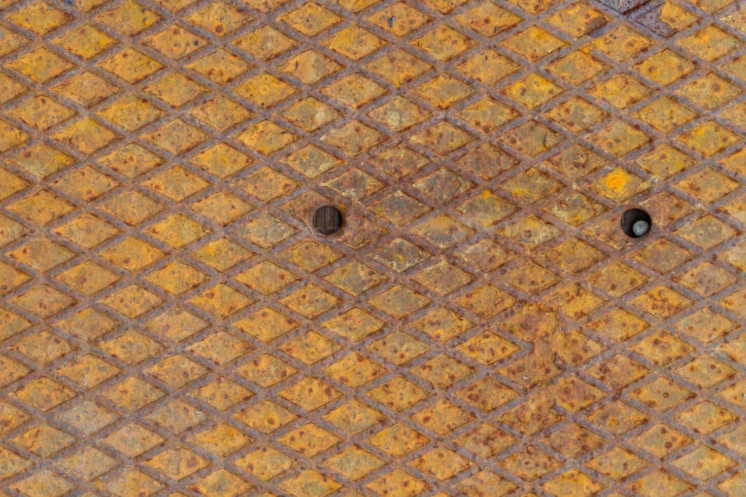 Rusty Metal Background Image is metal that has been corroded by moisture to the surface causing iron rust to form on the surface of the object. Rough patterns and surfaces are caused by corrosive rust photo