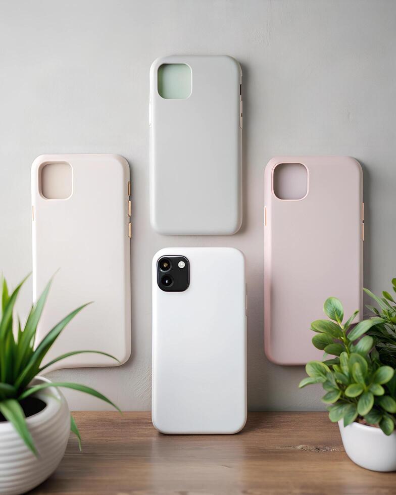 Customizable Phone Cases mockup photo