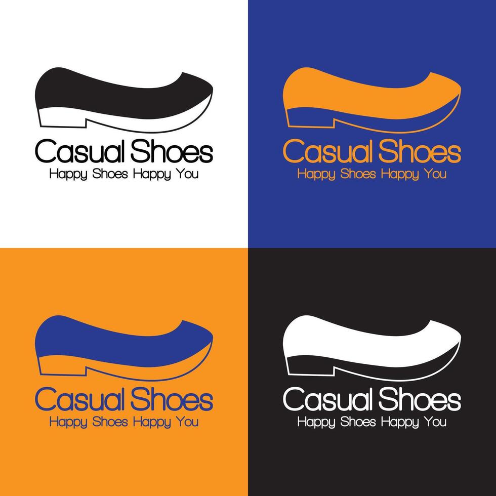 Shoes Company Logo Design Inspirations vector