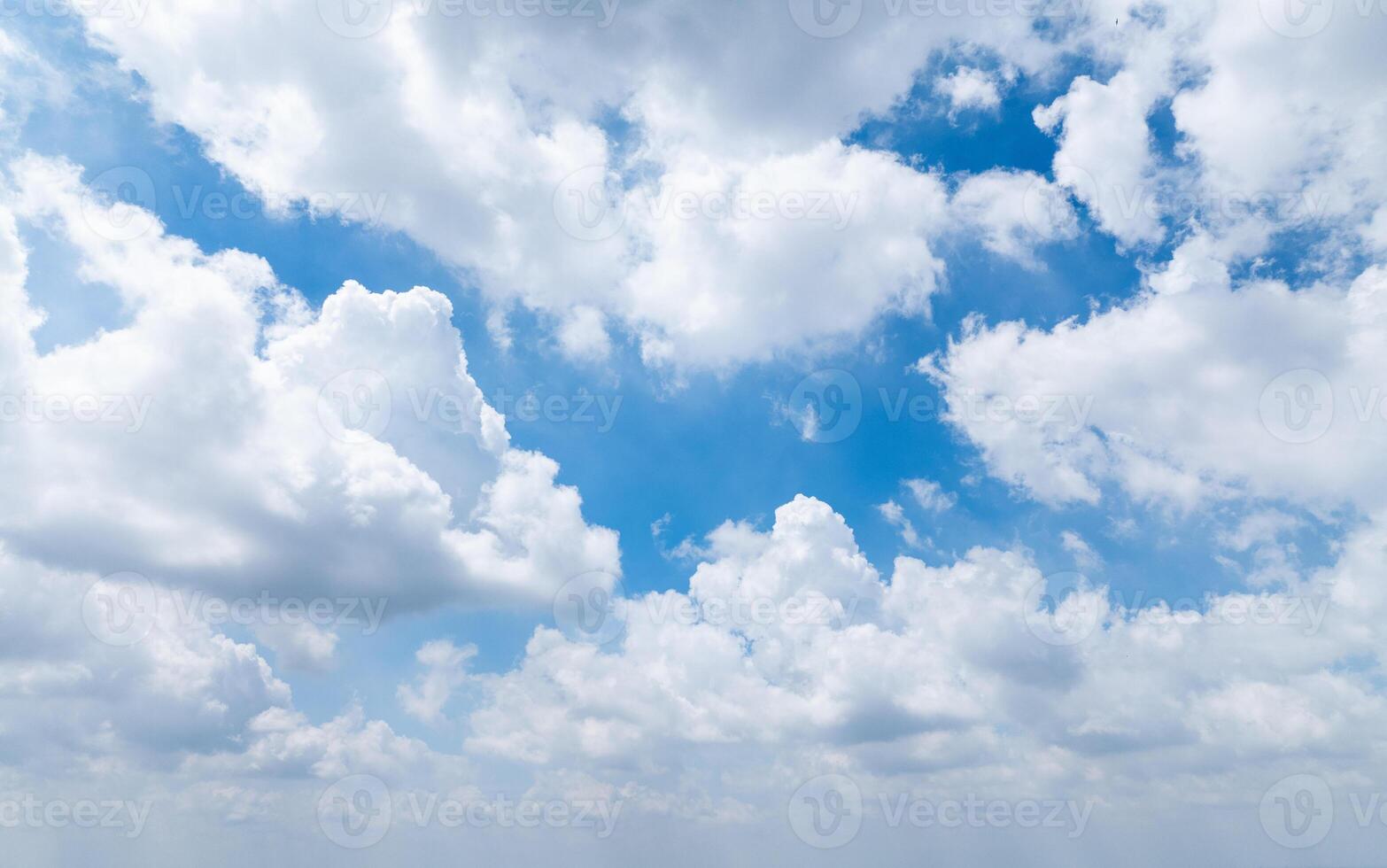 Beautiful view of blue sky with clouds at sunrise. Partly cloudy. Colorful sunset. Natural sky background texture, beautiful color. photo