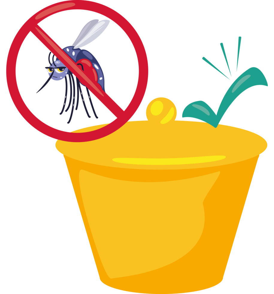 stop dengue mosquito in bucket png