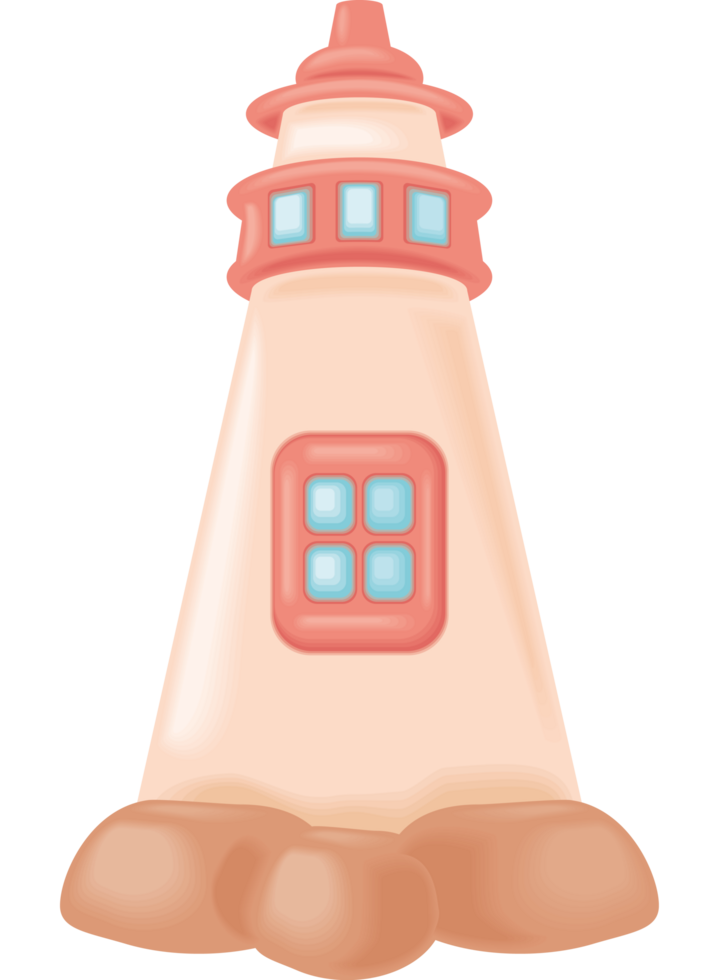 coastal lighthouse lantern tower png