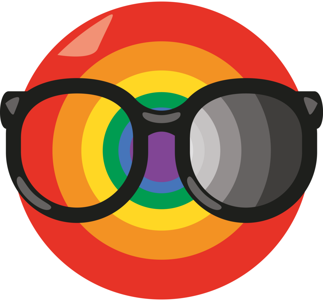colour blindness and normal vision glasses png