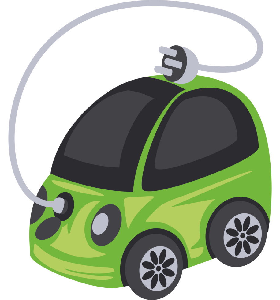 smart mini electric car png