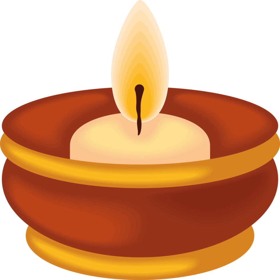 diwali diya lamp ornament png