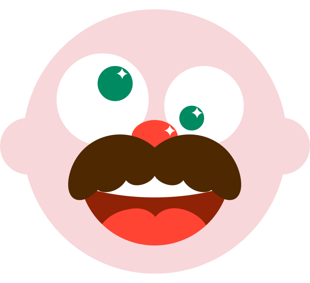 fools day fun face png