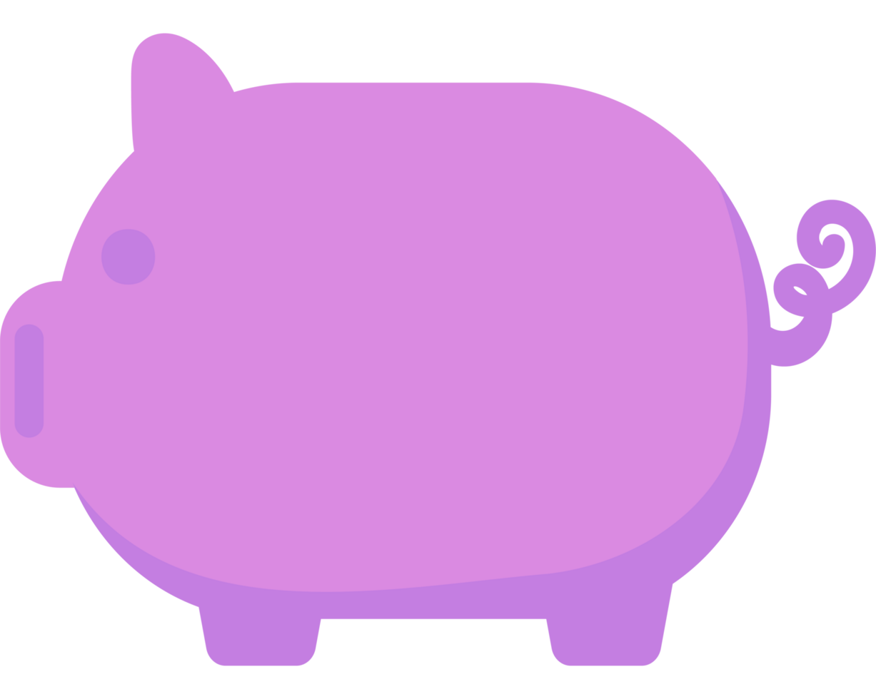 piggy icon isolated png
