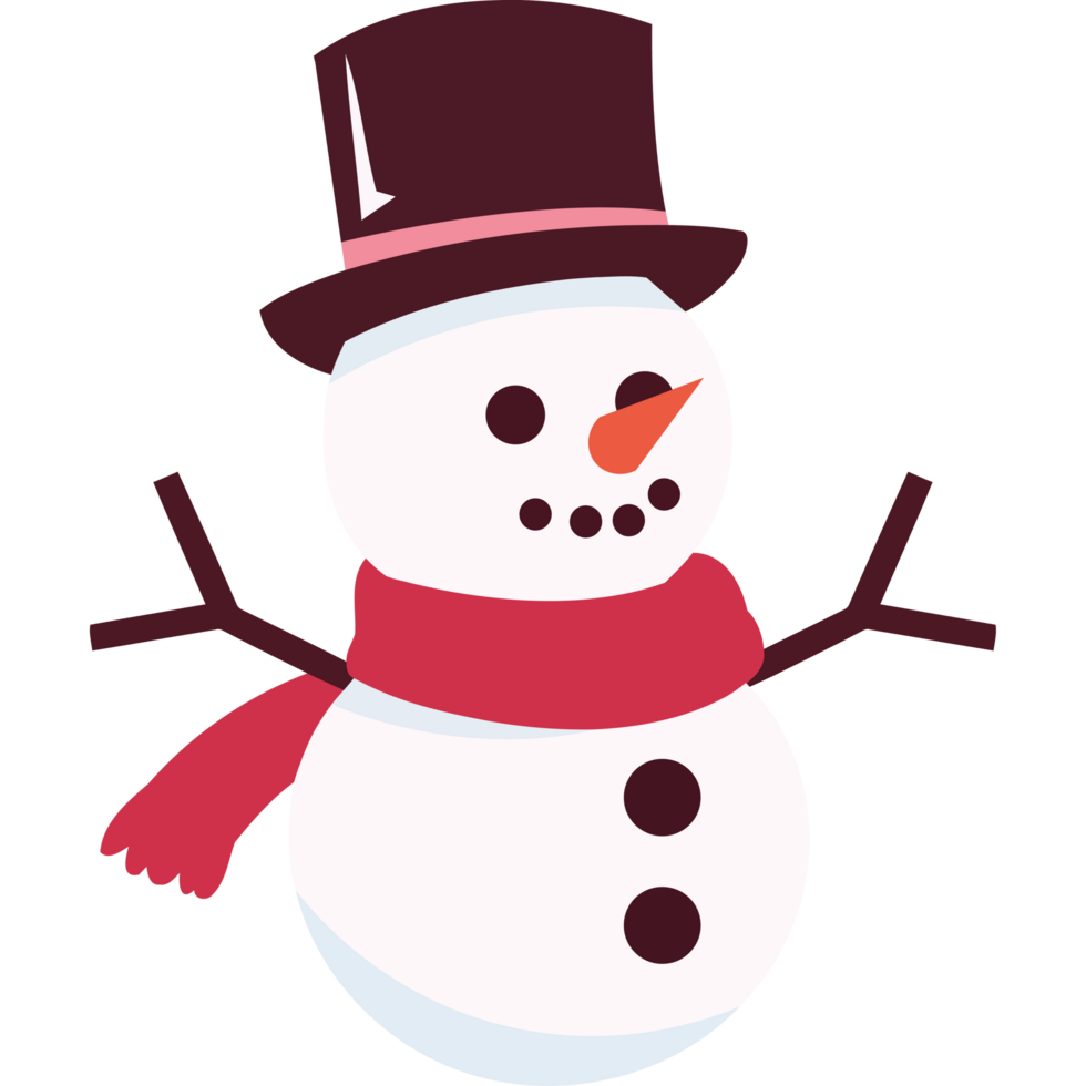 christmas snowman decoration png