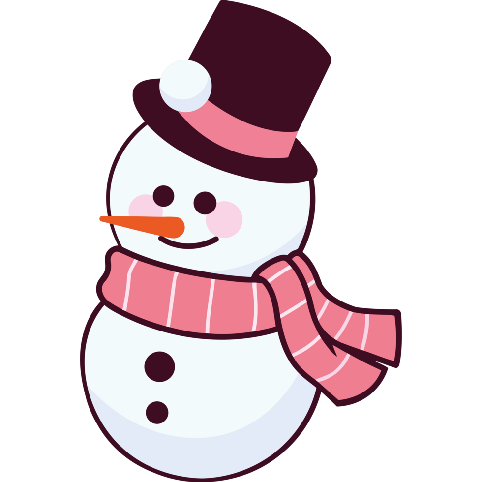 christmas snowman happy png