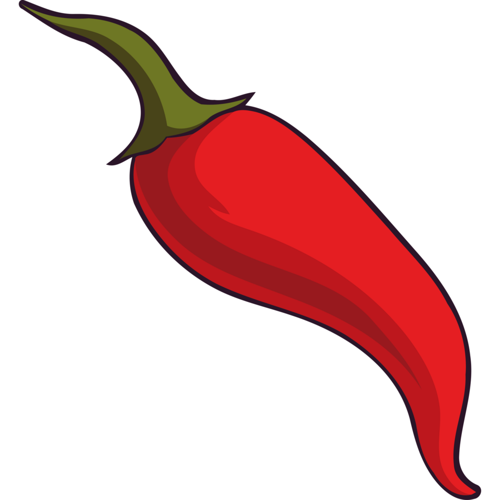 half jalapeno chili png
