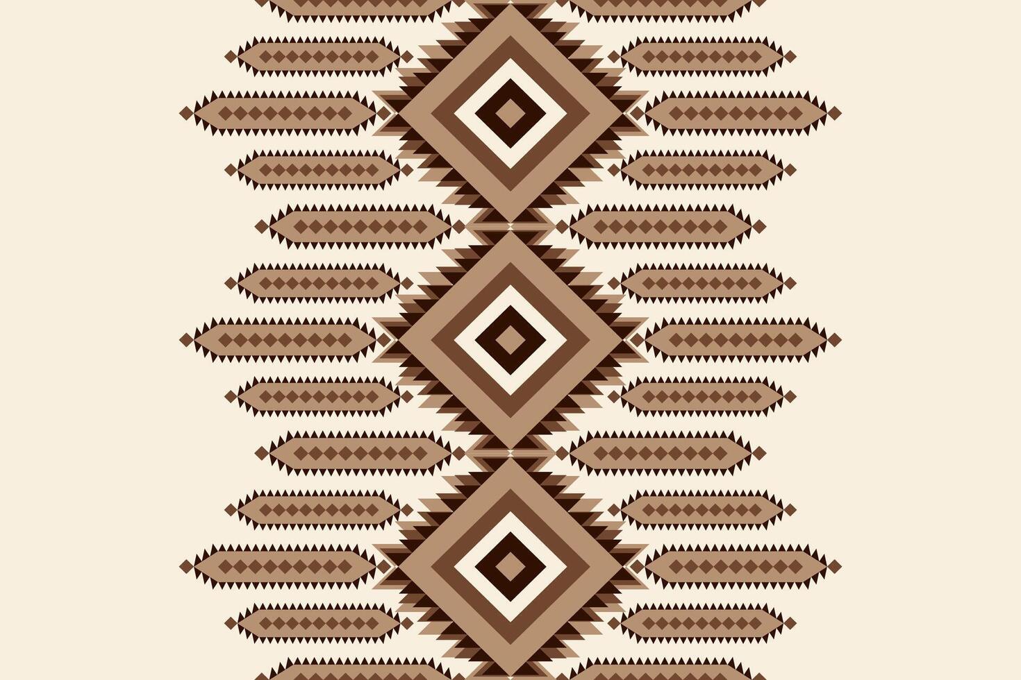 Bohemian geometric ethnic pattern vector