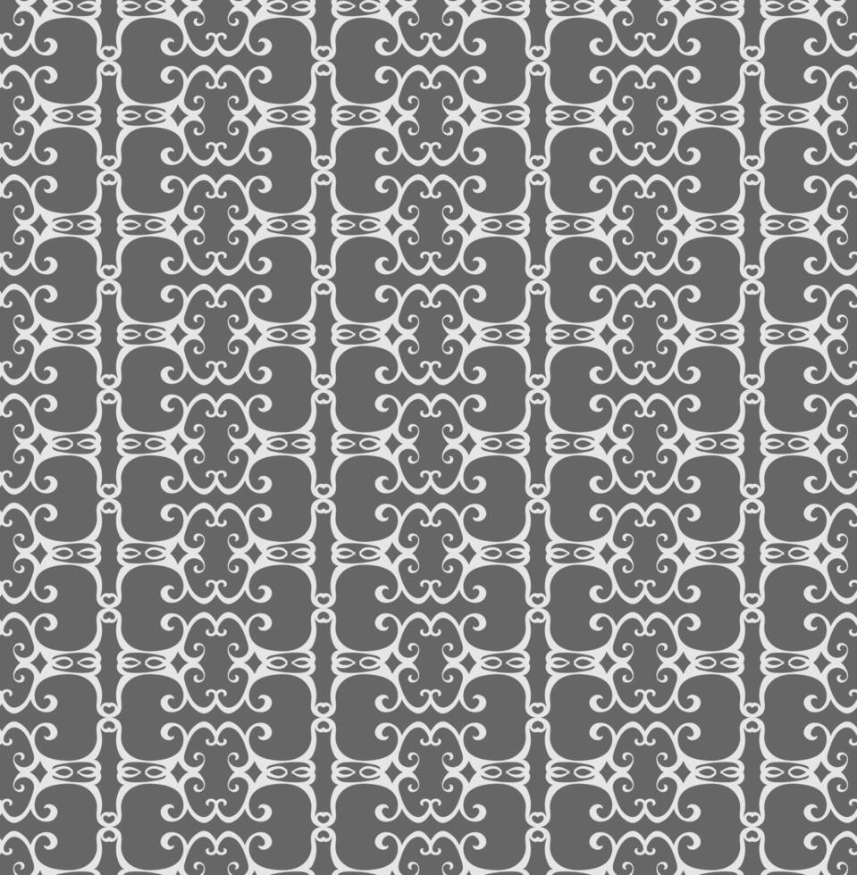 Original seamless pattern on a gray background vector