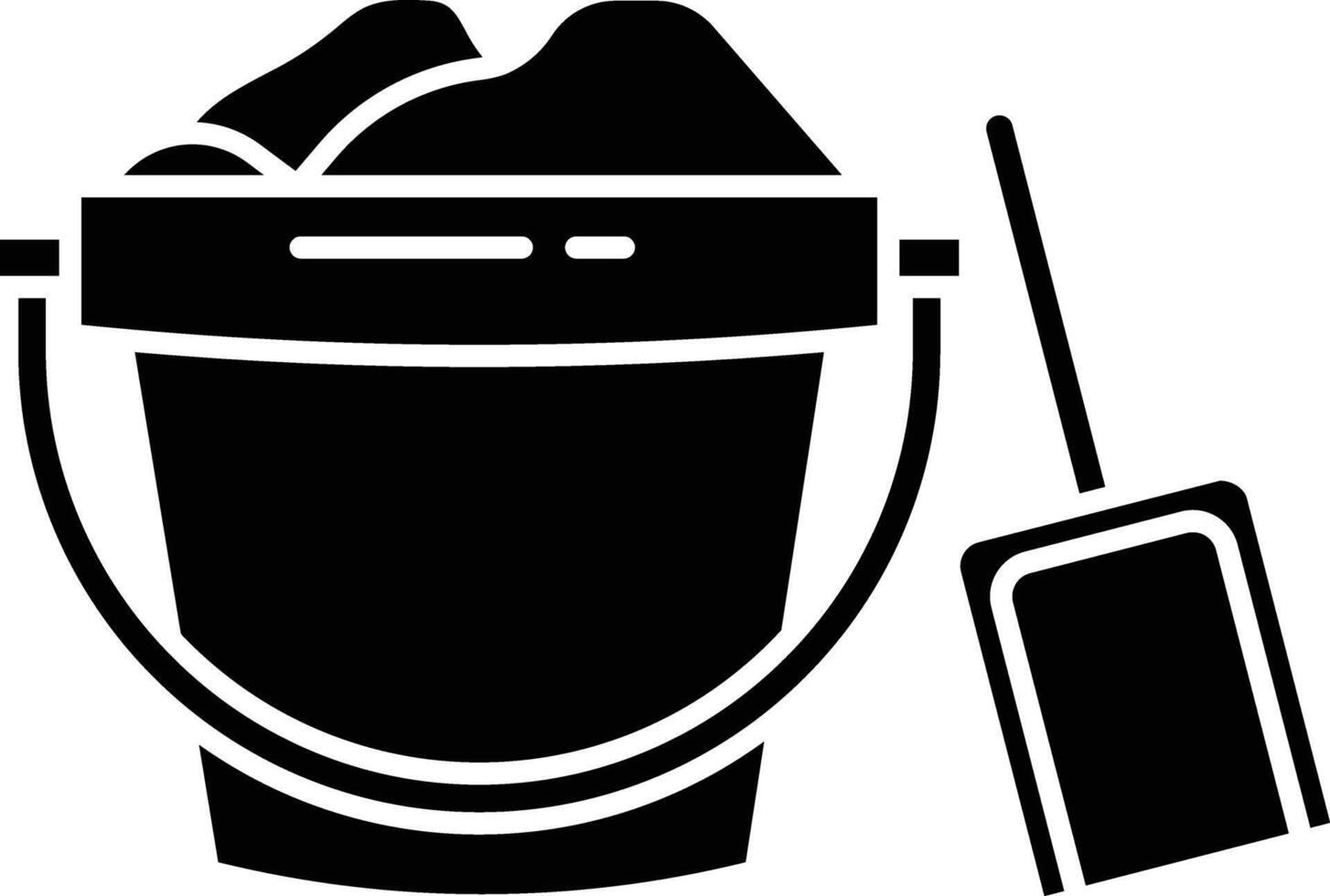 road trip solid glyph illustration vector