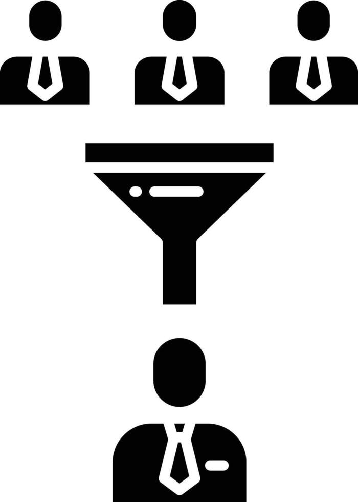 Conversion solid glyph illustration vector