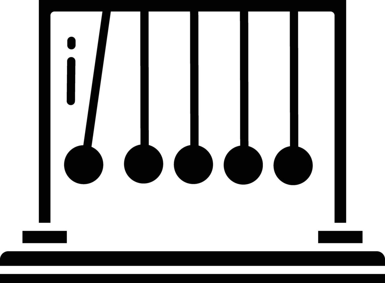 Balls solid glyph illustration vector