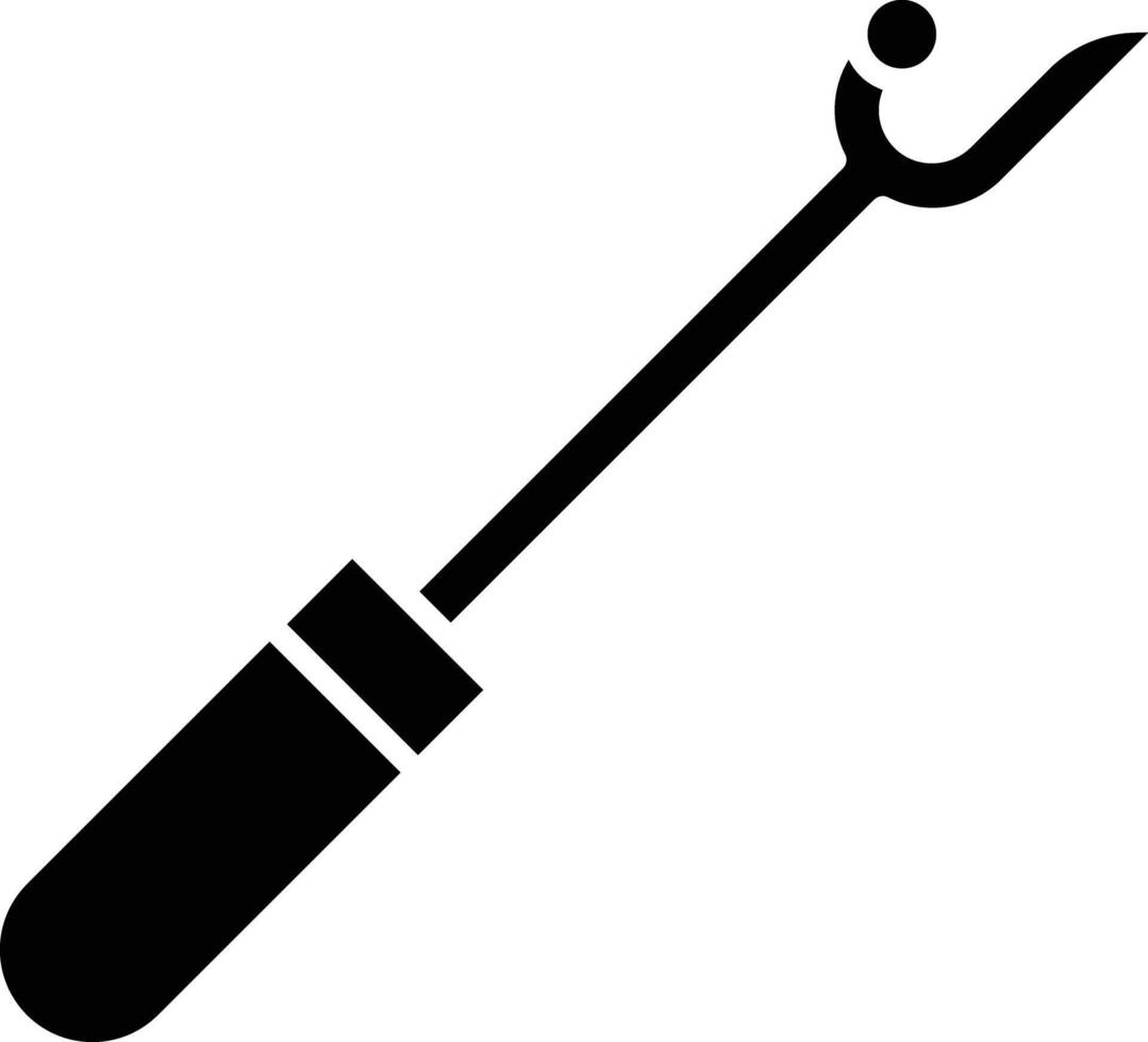 ripper solid glyph illustration vector