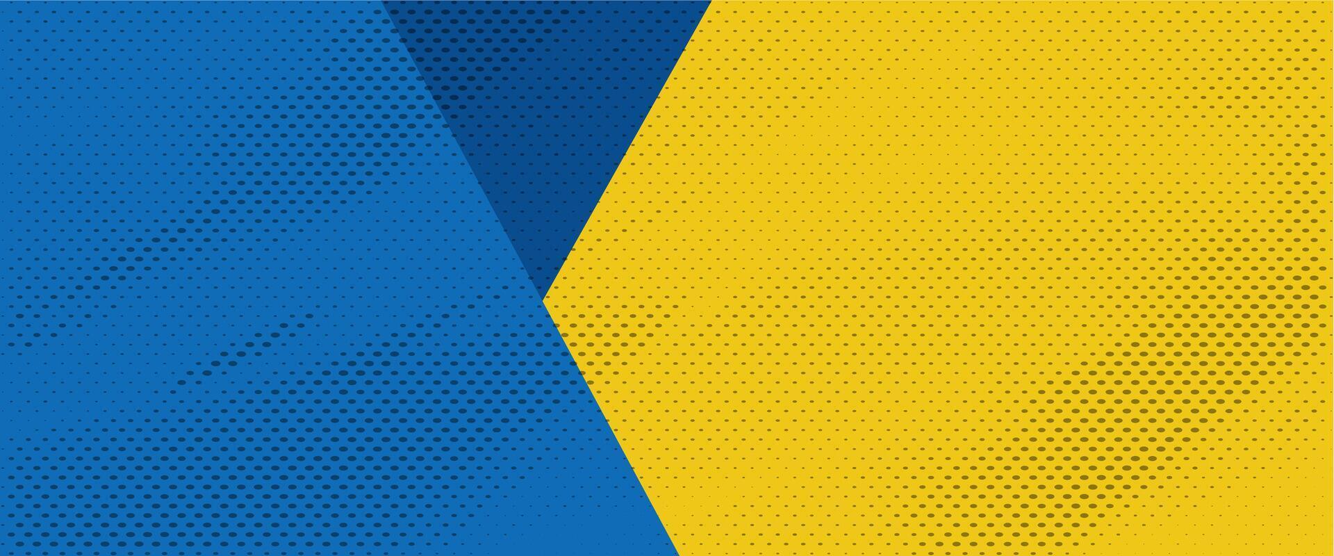 yellow blue abstract background with abstract shapes. great for banner, poster, presentation, cover. vector