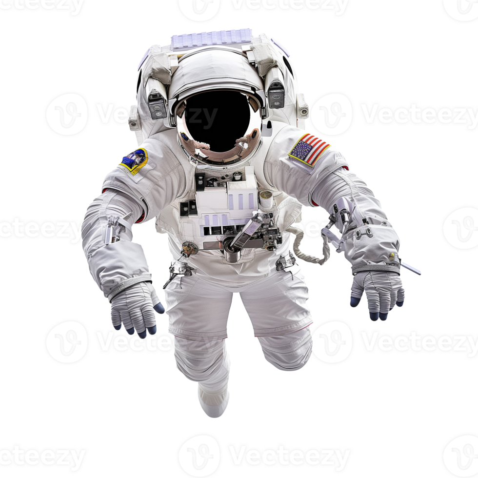 Astronaut Isolated on Transparent Background png