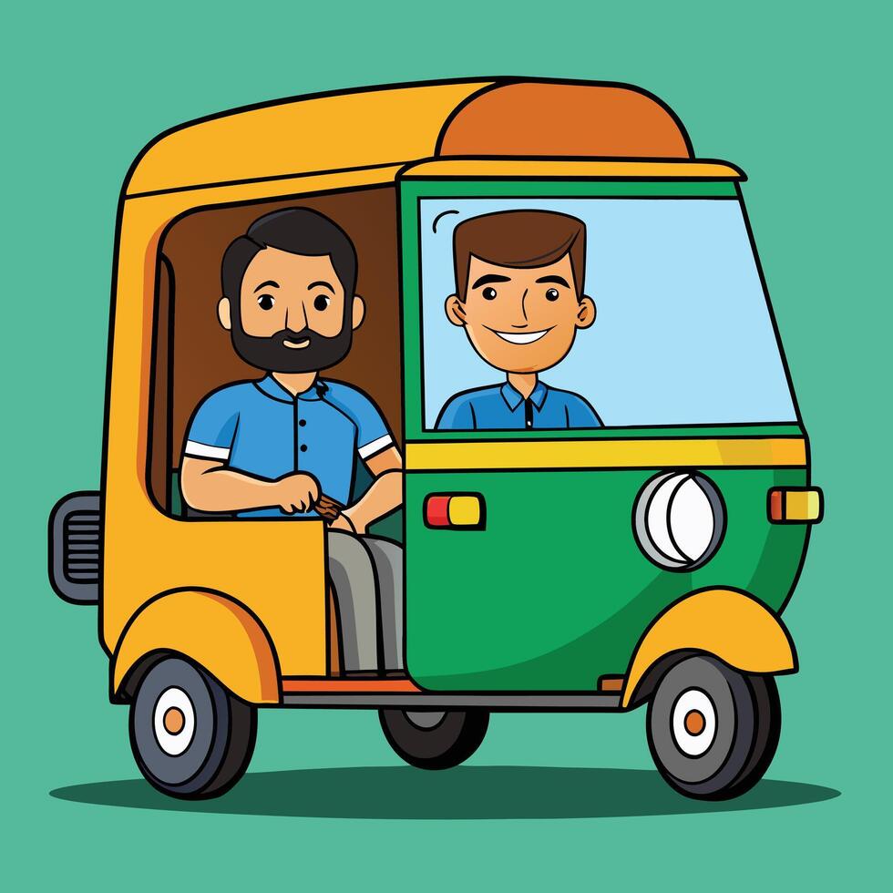 Auto art illustration vector