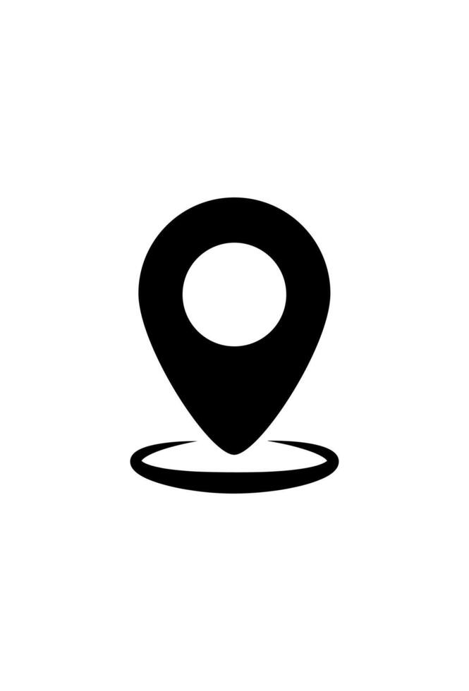 simple location icon for delivery vector