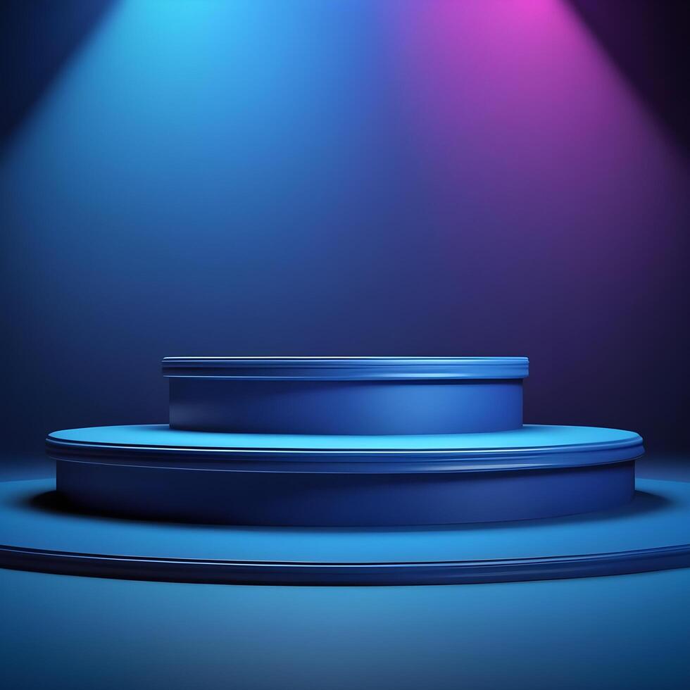Elegant and Creative Podium 3D model photo