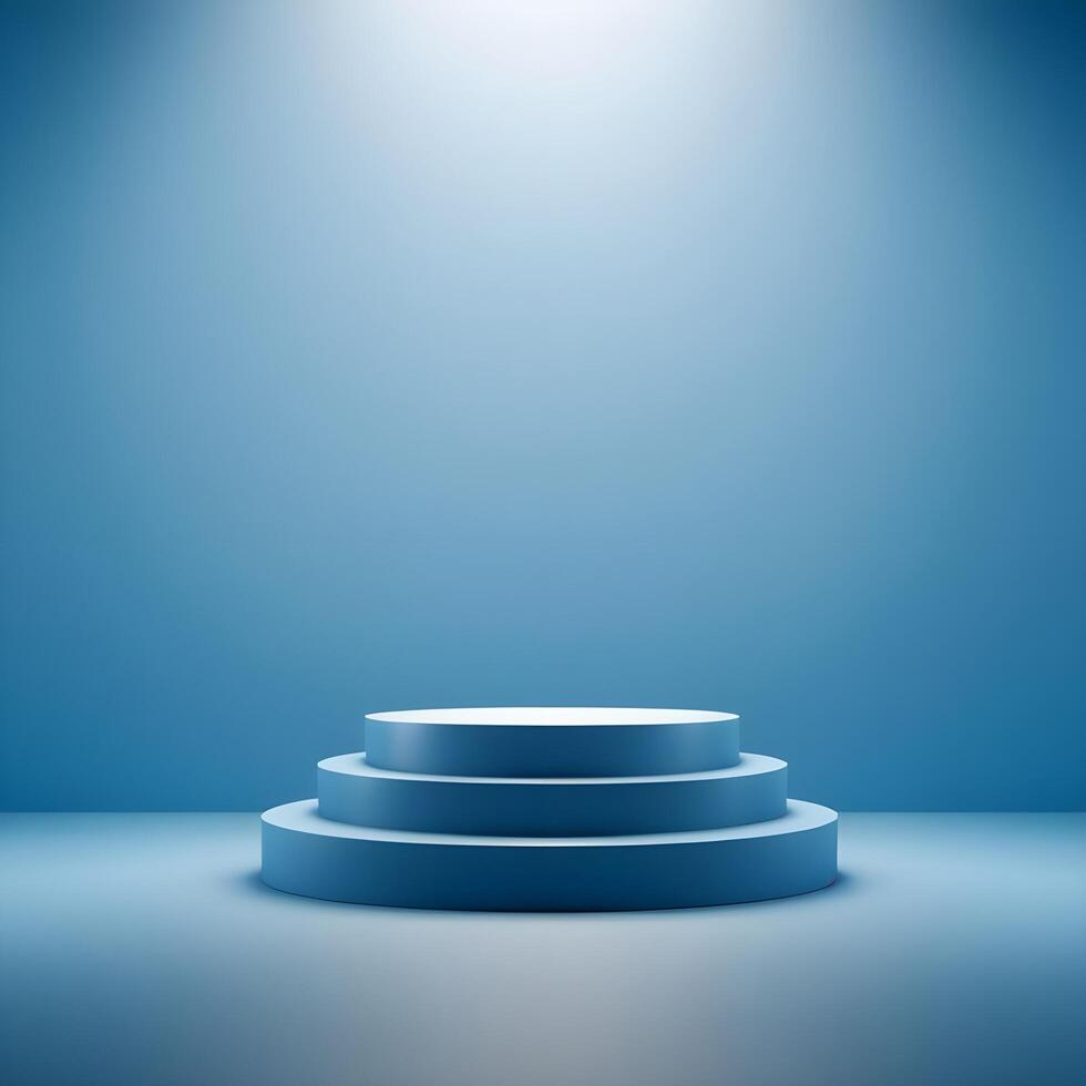 Elegant and Creative Podium 3D model photo