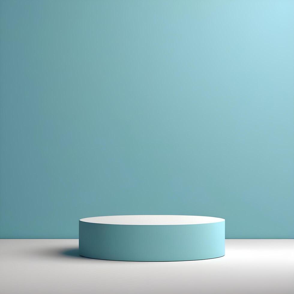 Elegant and Creative Podium 3D model photo