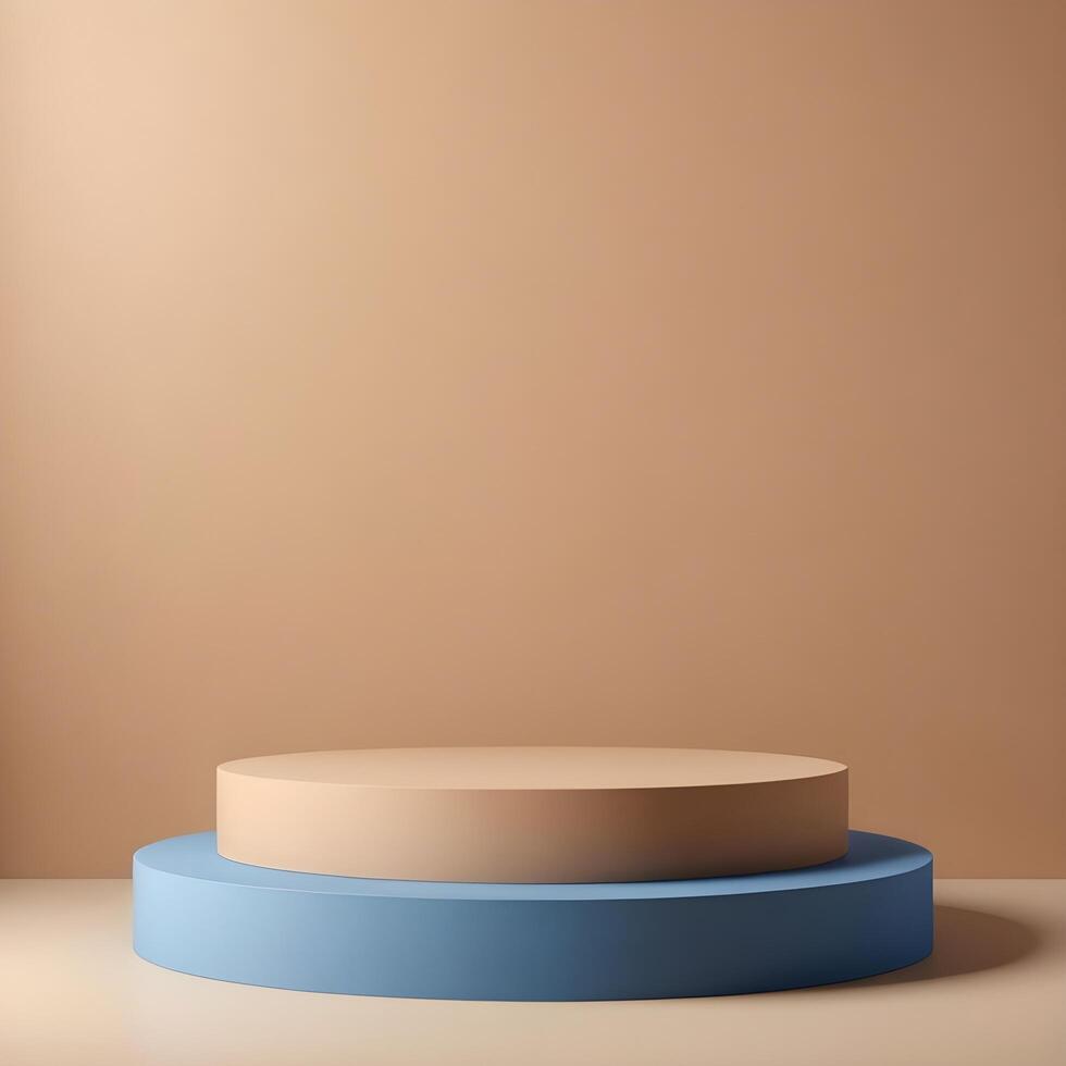 Elegant and Creative Podium 3D model photo