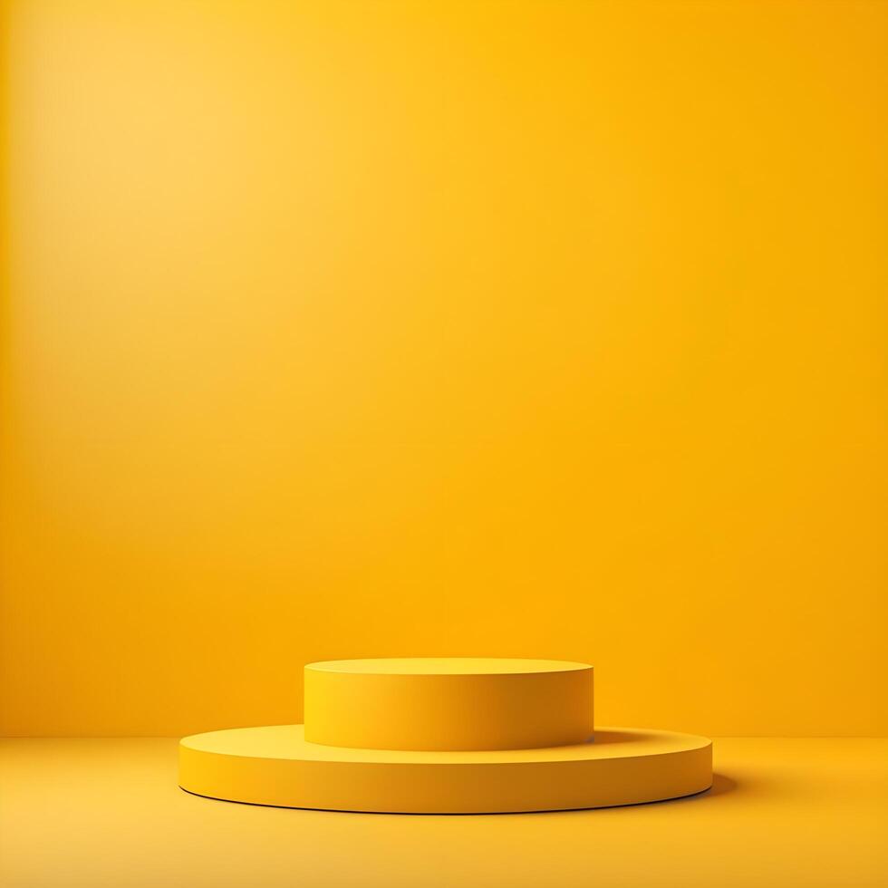3D product Podium Rendering photo