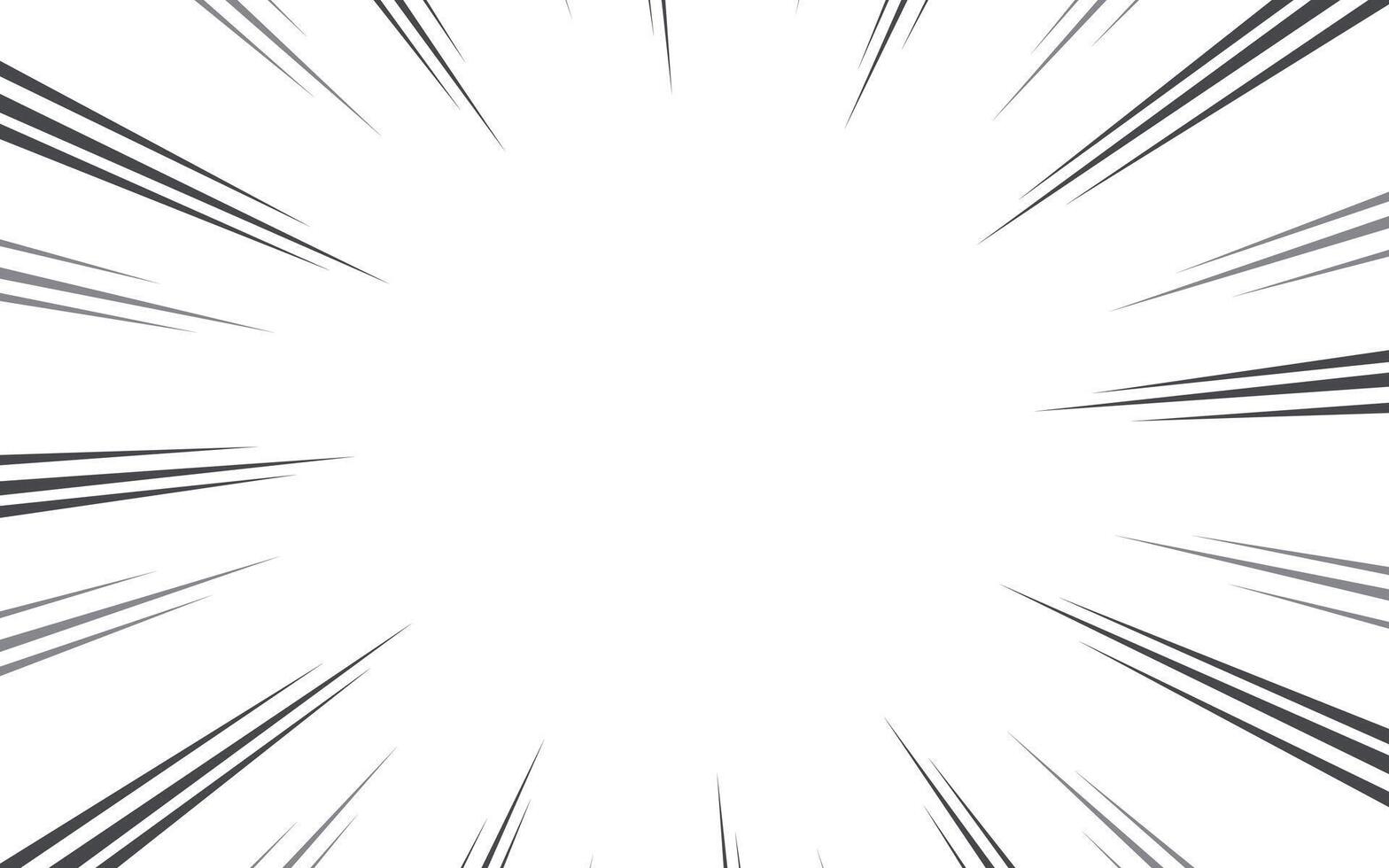 Cartoon halftone lines. Comic line. Concentrated frame. Anime focus isolated on white background. illustration vector