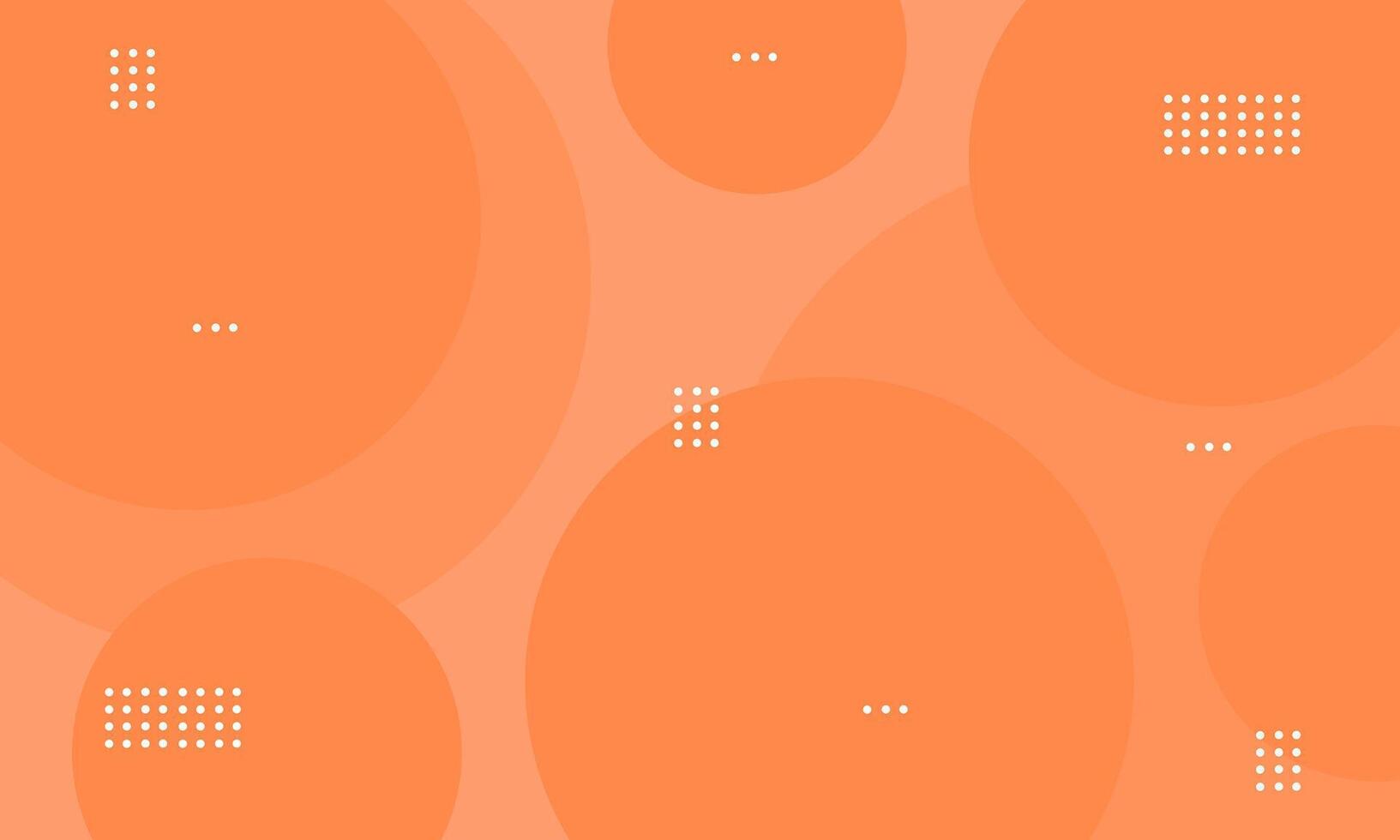 abstract peach circles background vector