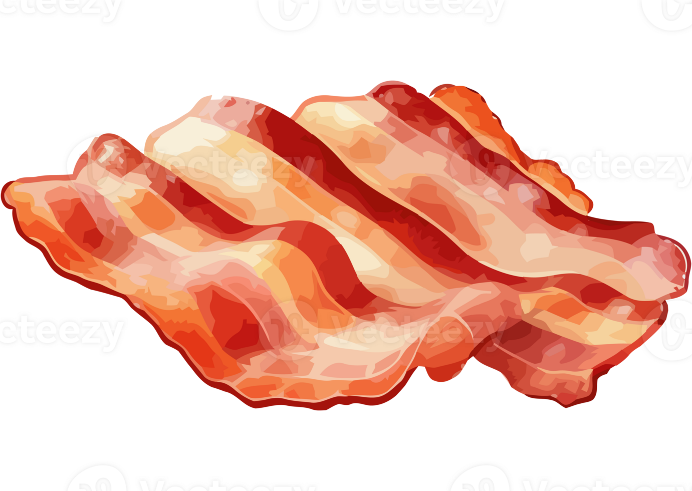Bacon slice icon png