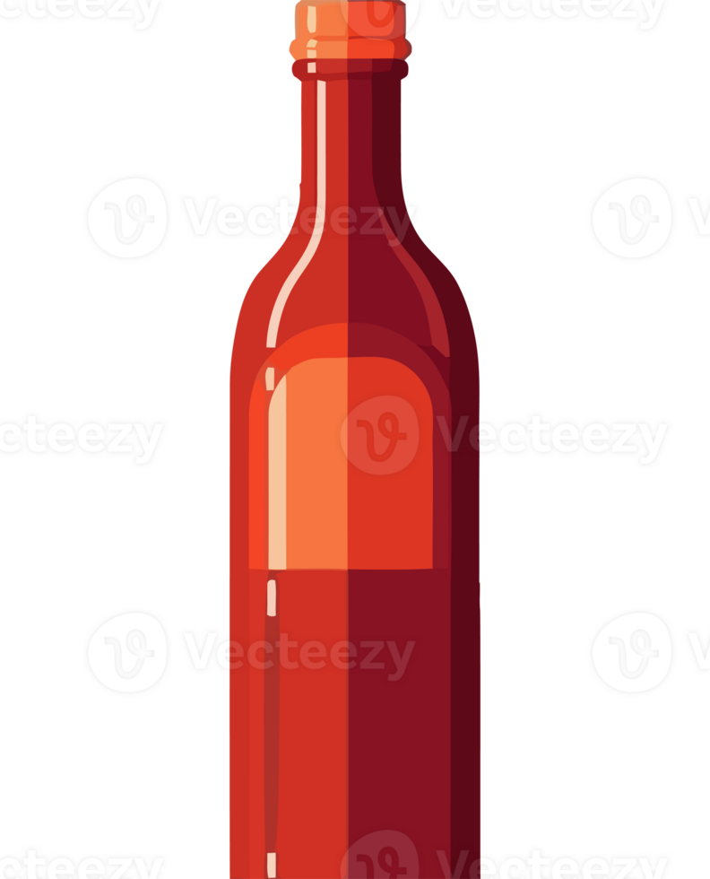 A red bottle of ketchup on a black background png