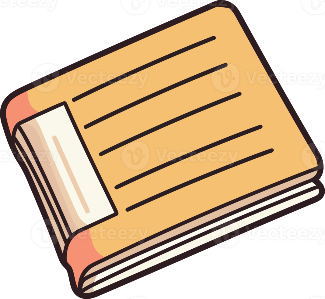 A book icon with a blank page png