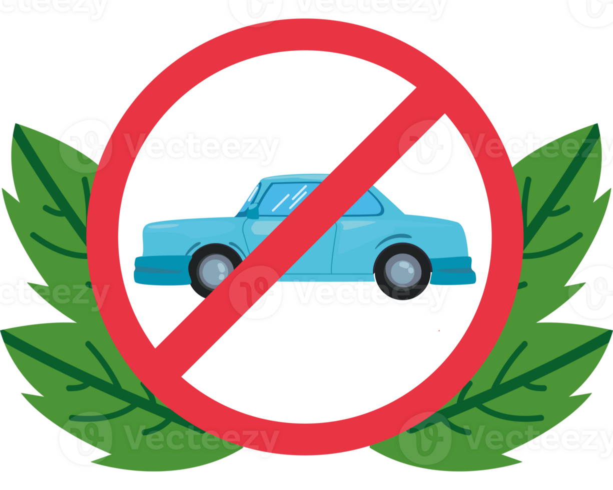 No car sticker png