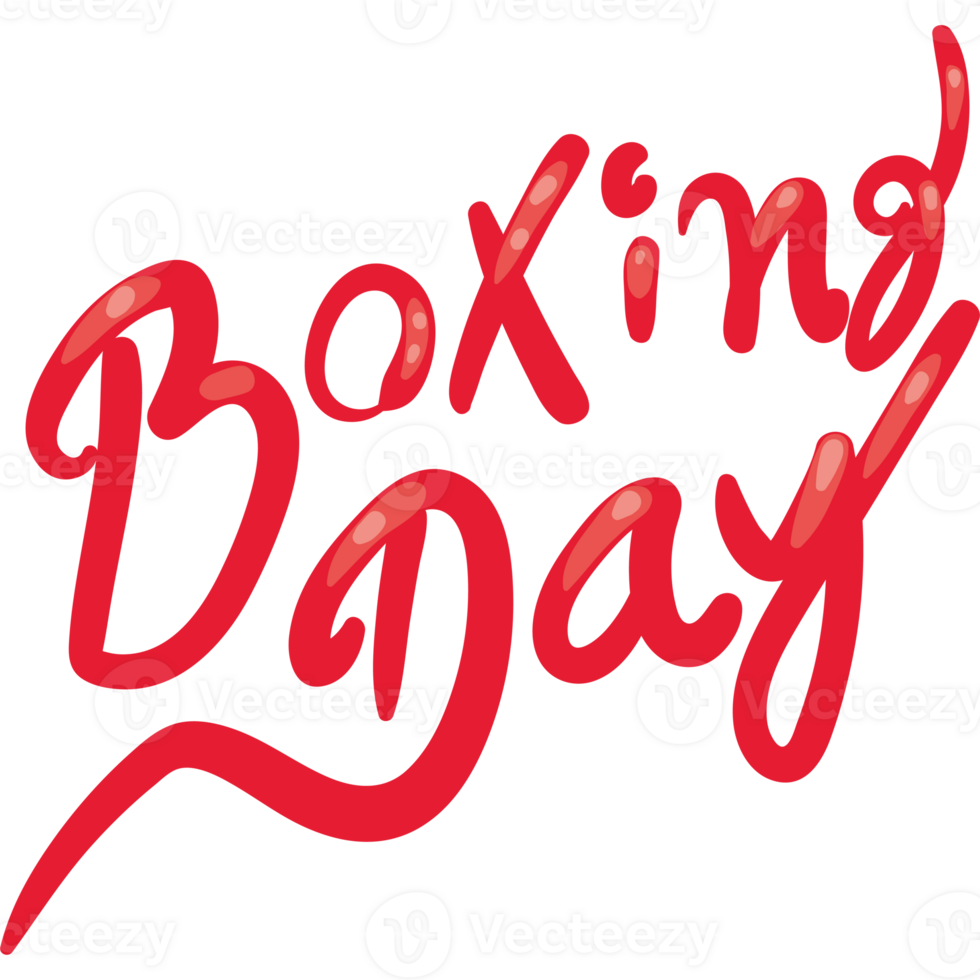 Boxing day logo png