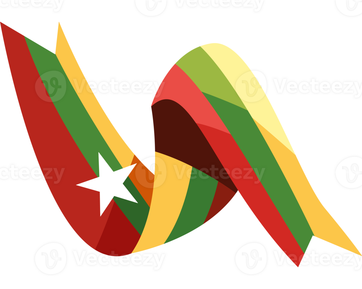 The flag of the republic of the congo png