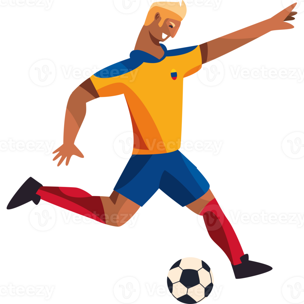 Football player clipart png