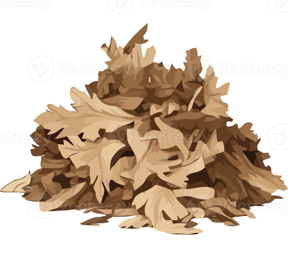 A pile of leaves on a black background png
