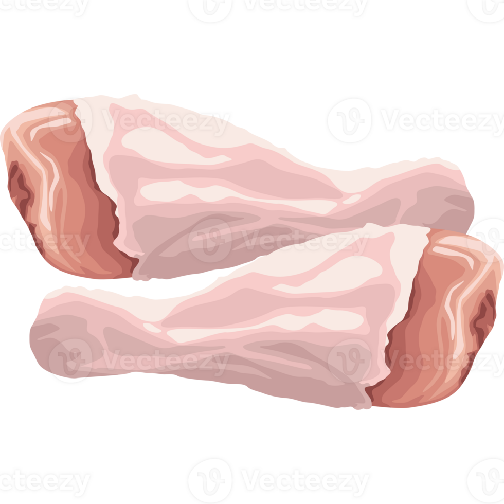 Two legs of chicken on a black background png