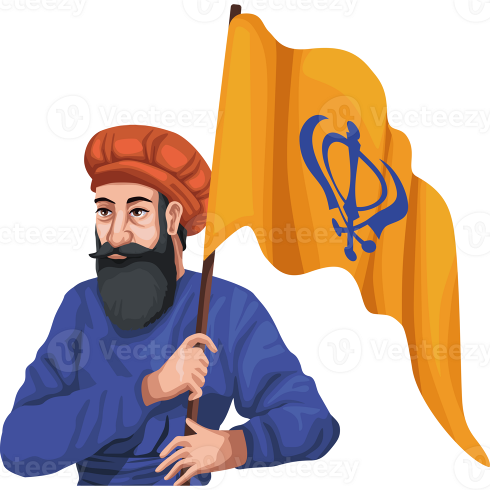 Sikh flag clipart png