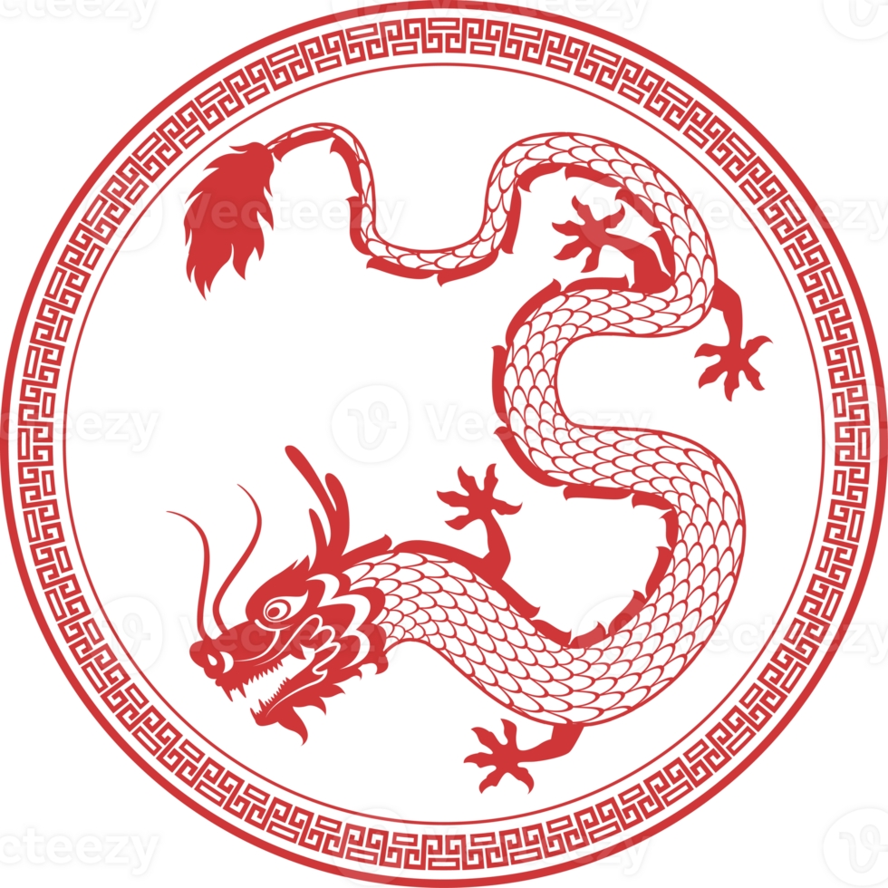The chinese dragon is a symbol of good fortune png