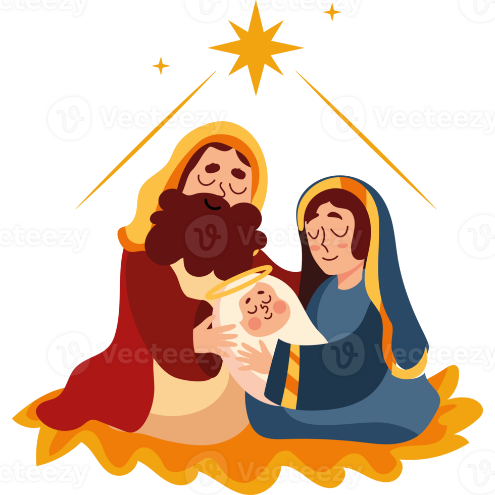Christmas clipart nativity scene png