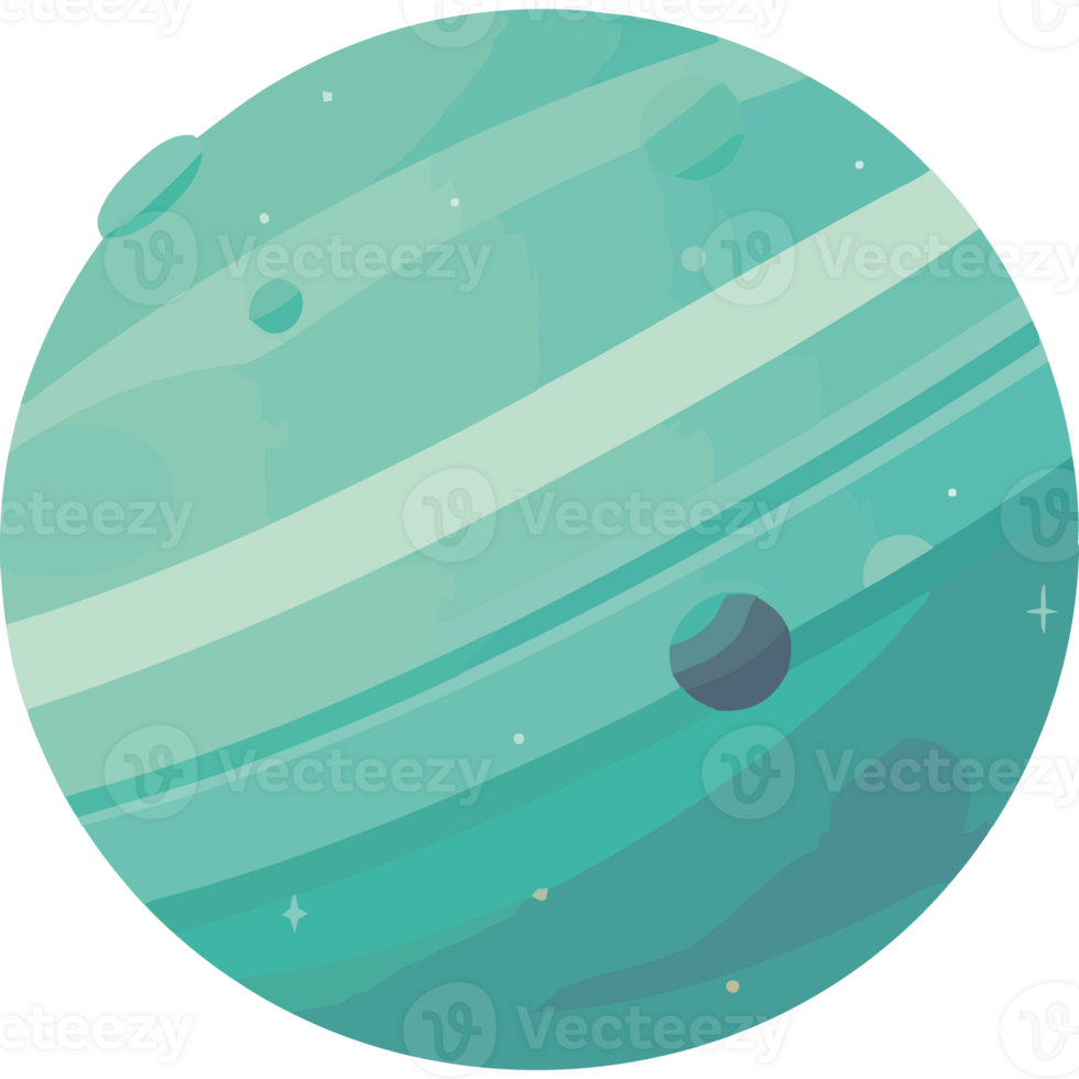 An illustration of the planet jupiter png