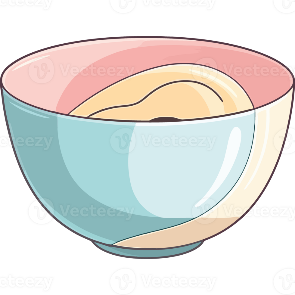 A bowl of food with a spoon in it png