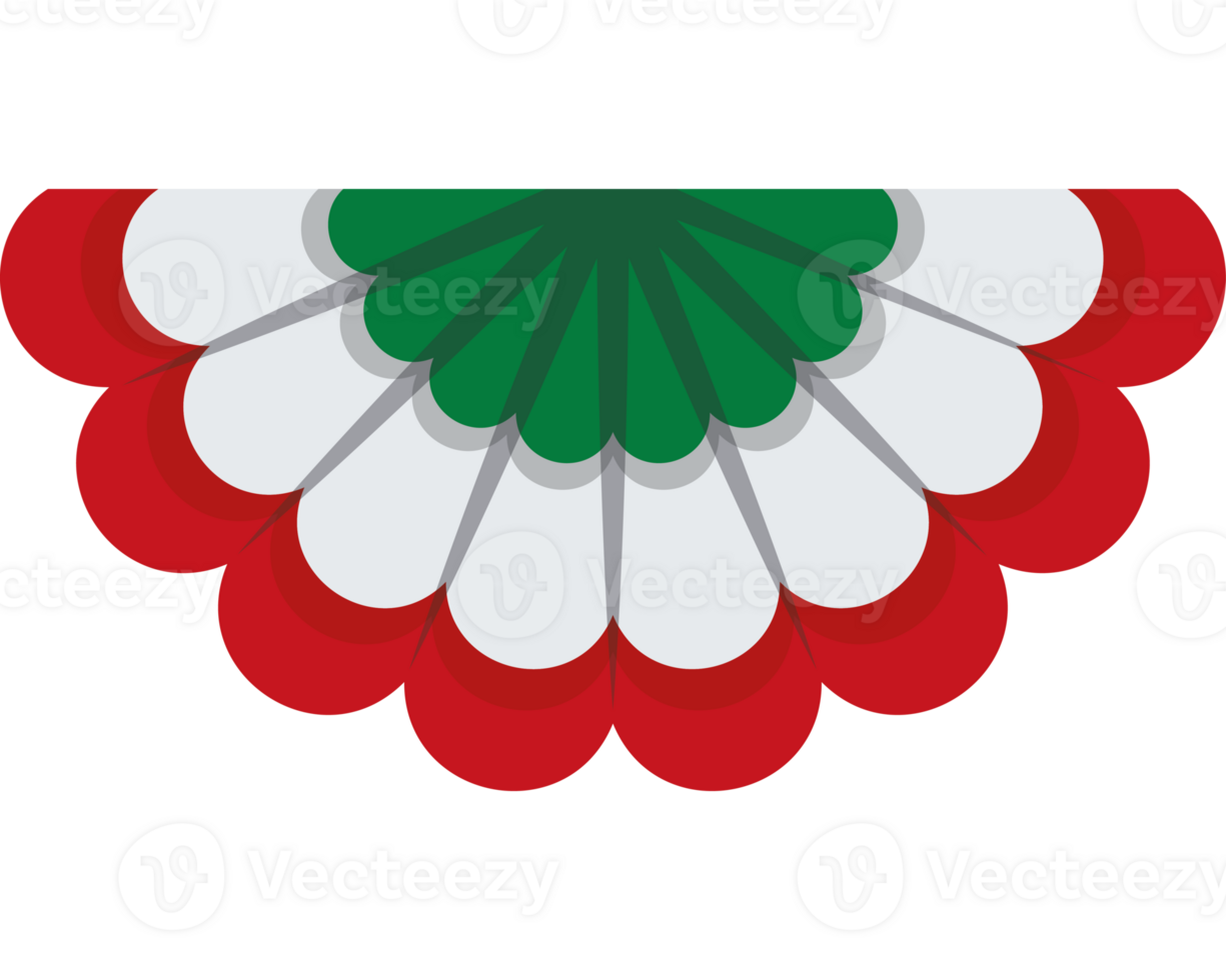 The flag of italy png