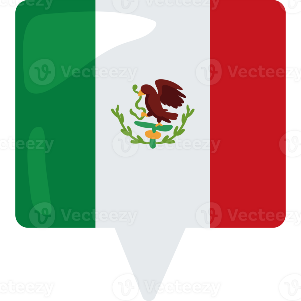 Mexico flag icon png