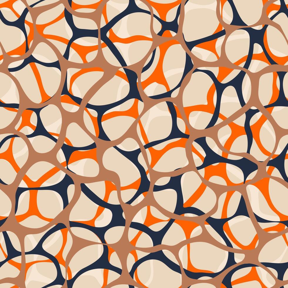 Abstract textured seamless pattern. Modern geometric surface print. Organic texture. Great for textile, fabric, wallpaper, wrapping, scrapbook and packaging vector